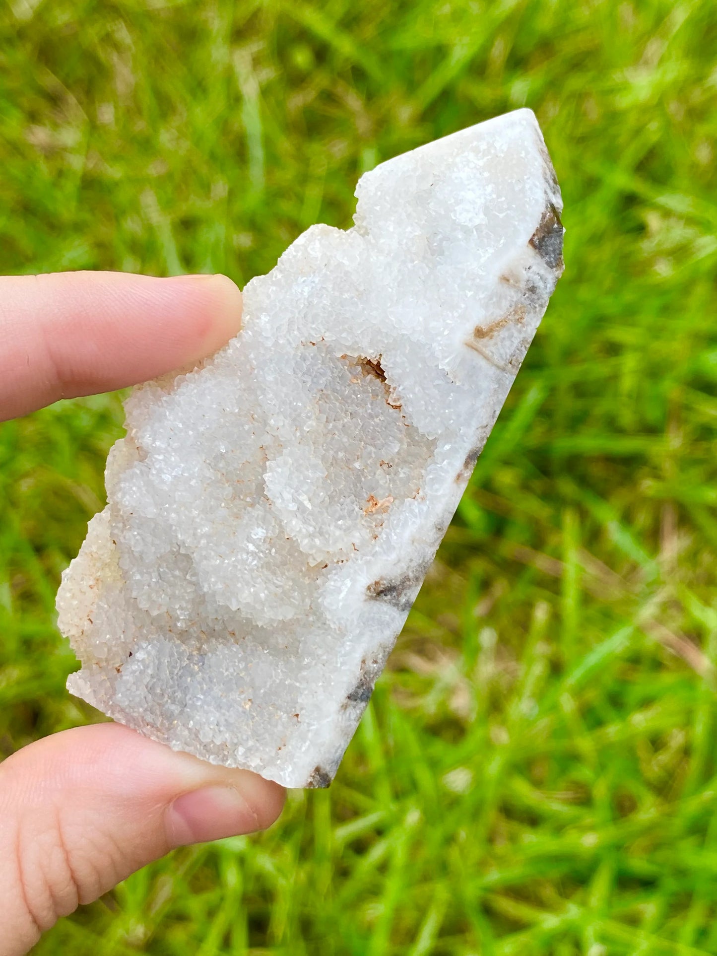 Druzy Chalcedony Tower *CHOOSE YOUR CRYSTAL*