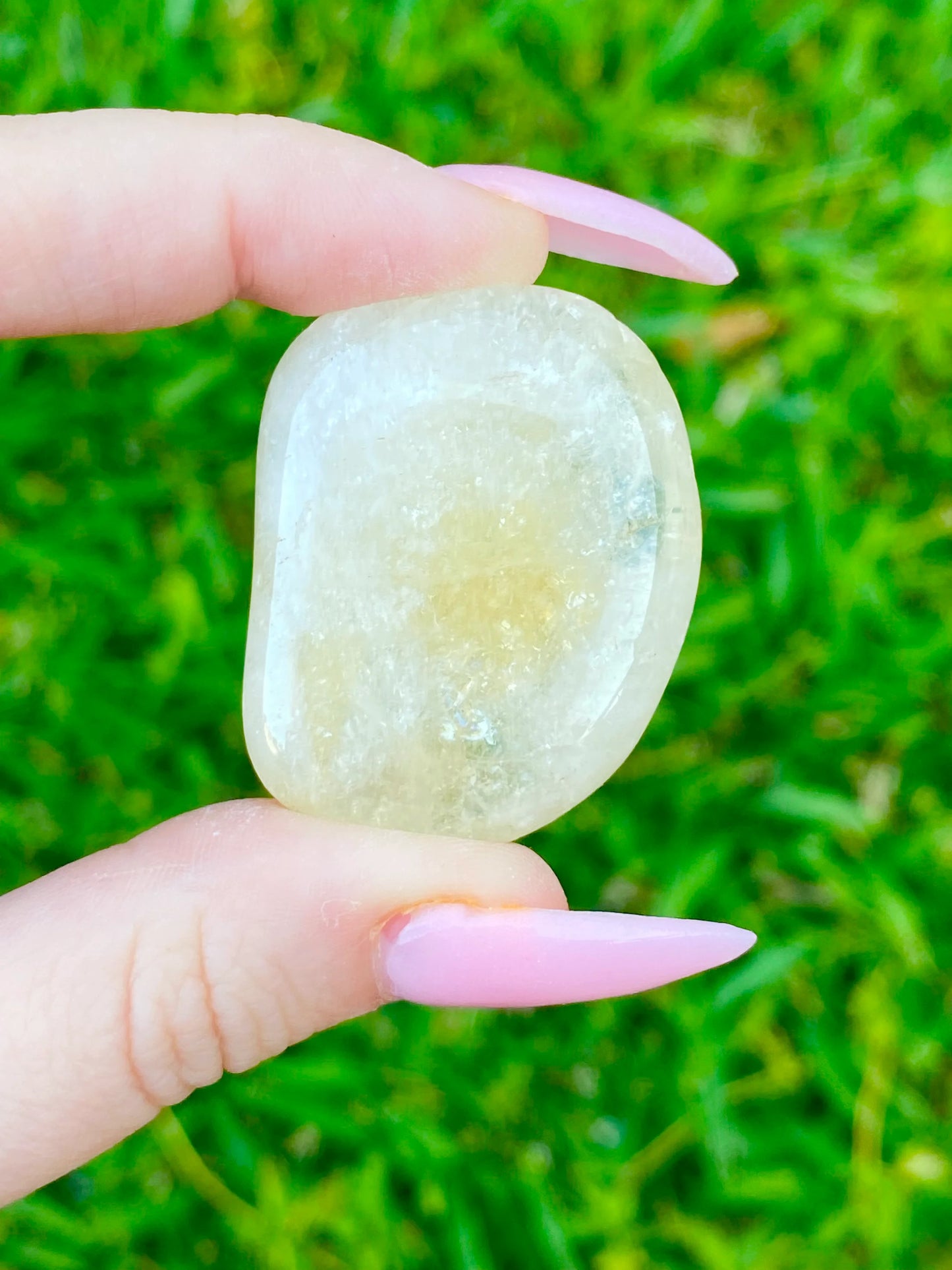 LARGE Citrine Tumble Crystal 1.20-1.50"